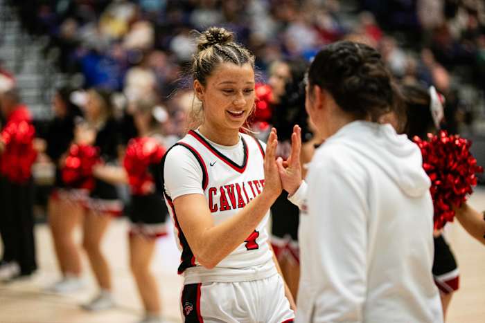 Clackamas Jesuit 6A Oregon girls basketball quarterfinal 2024 Naji Saker-40